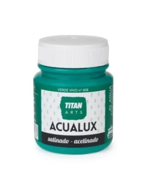 Pintura acrilica Titan Acualux 100 ml satinada
