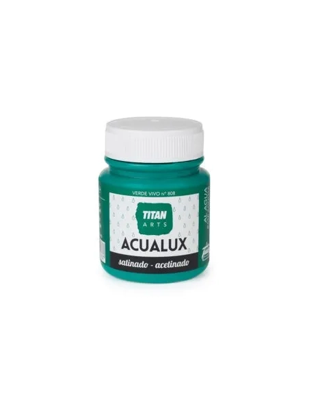 Pintura acrilica Titan Acualux 100 ml satinada