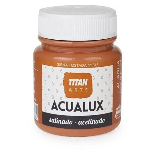 Pintura acrilica Titan Acualux 100 ml satinada