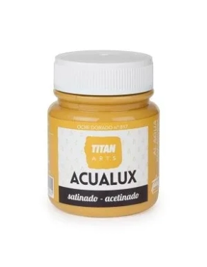 Pintura acrilica Titan Acualux 100 ml satinada