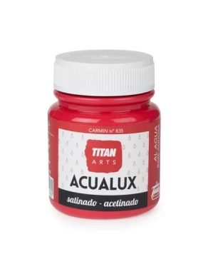 Pintura acrilica Titan Acualux 100 ml satinada