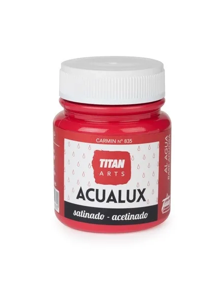 Pintura acrilica Titan Acualux 100 ml satinada