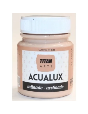 Pintura acrilica Titan Acualux 100 ml satinada