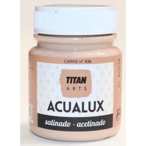 Pintura acrilica Titan Acualux 100 ml satinada