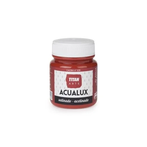 Pintura acrilica Titan Acualux 100 ml satinada