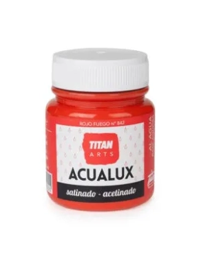 Pintura acrilica Titan Acualux 100 ml satinada