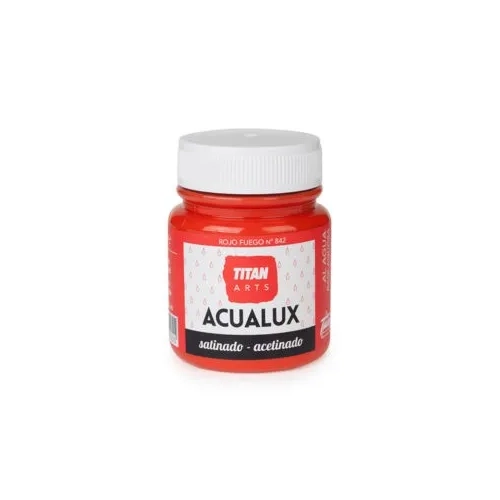 Pintura acrilica Titan Acualux 100 ml satinada