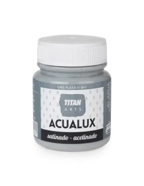 Pintura acrilica Titan Acualux 100 ml satinada