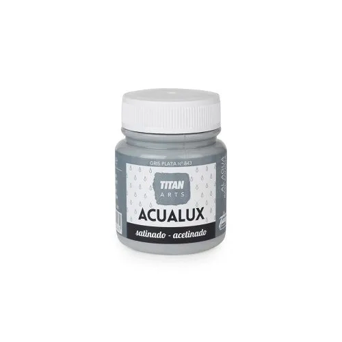 Pintura acrilica Titan Acualux 100 ml satinada