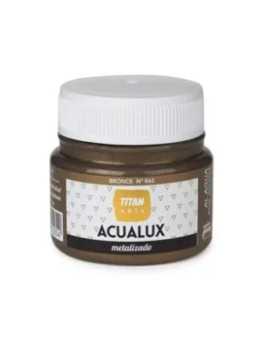 Pintura acrilica Titan Acualux 50 ml satinada