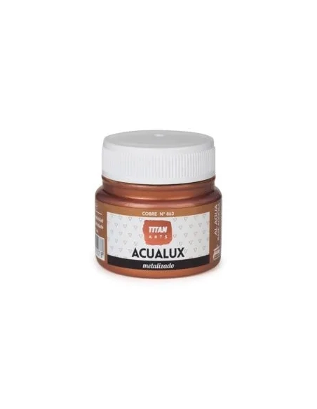 Pintura acrilica Titan Acualux 50 ml satinada