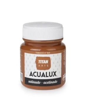 Pintura acrilica Titan Acualux 100 ml satinada