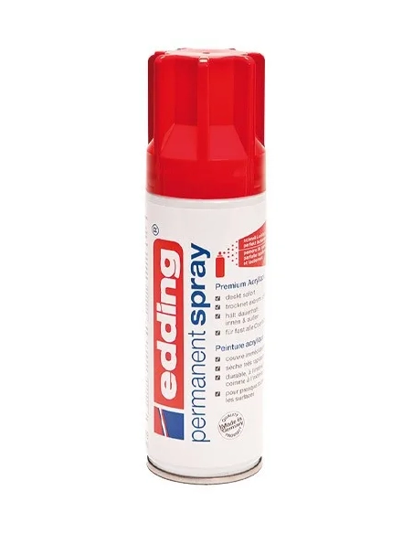 Pintura acrílica Premiun  Edding bote spray 200 ml