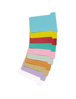 100 fichas T 60mm blanco