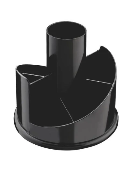 Cubilete portalápices con 6 compartimentos