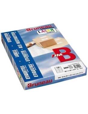 Caja 13000 etiquetas 38,1x21,2 cm Laser