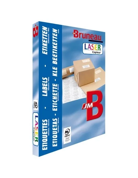 Caja 3200 etiquetas 105x37 cm Laser