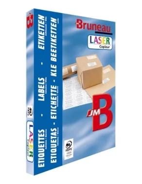 Caja de 4800 etiquetas 70x37 cm Laser