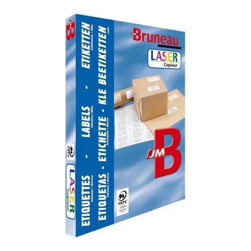 Caja de 1600 etiquetas 105x70 cm Laser