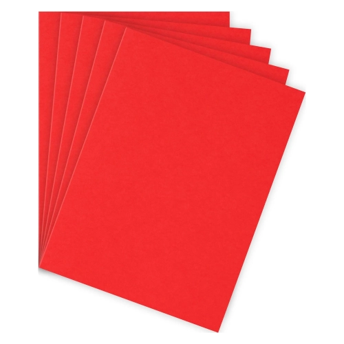 100 subcarpetas papel rojo vivo JMB