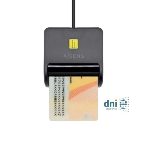 Lector DNI y tarjetas conexión USB