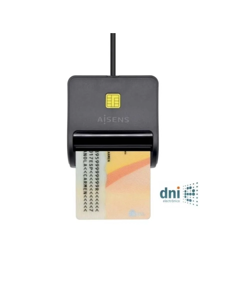 Lector DNI y tarjetas conexión USB