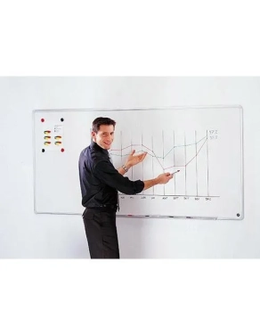 Pizarra blanca esmaltada 200x100