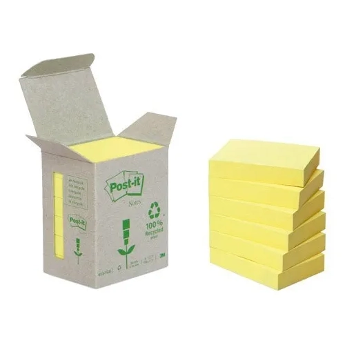 Pack 6 blocs reciclados 38x51 amarillo