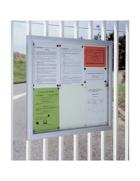 Vitrina exterior 4 hojas reverso