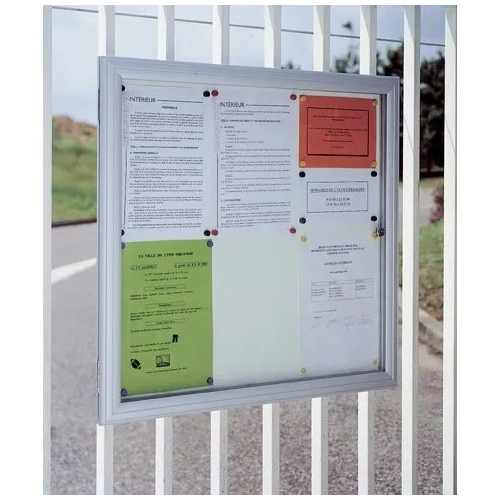 Vitrina exterior 9 hojas reverso