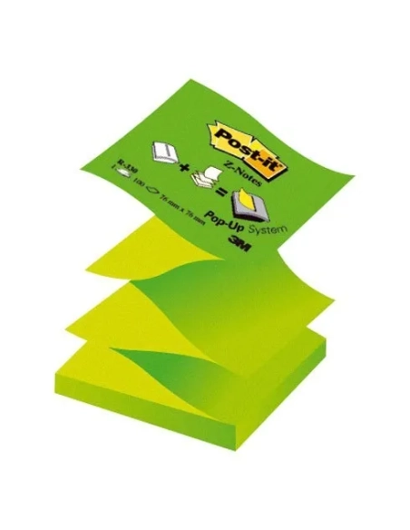 Notas-Z Neon 76x76mm Surtidas