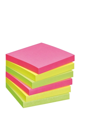 Notas adhesivas 76x76 4 colores neon Picking Pack