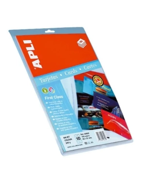 Tarjetas visita Apli 246g Glossy calidad foto