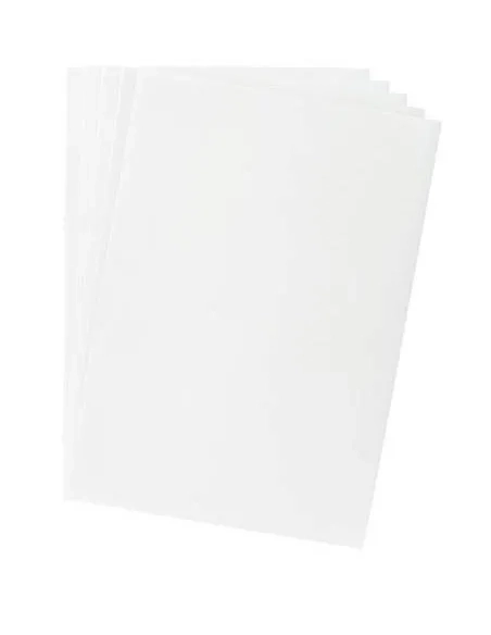 100 subcarpetas de papel blanco