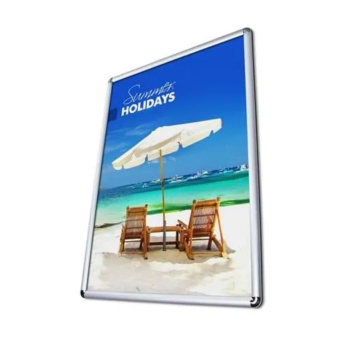 Marcos expositor pared clip A4