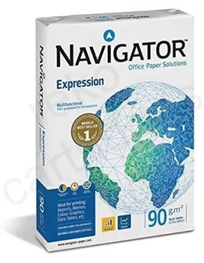 Papel Navigator Expression 90 gramos A4 extrablanco 500 h