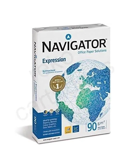 Papel Navigator Expression 90 gramos A4 extrablanco 500 h