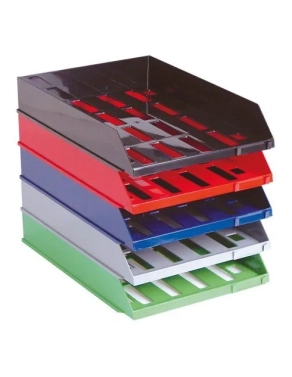 Bandeja 2 posiciones poliestireno rojo