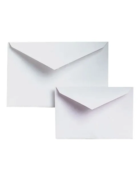 500 sobres blanco 70x106 90g tarjeta visita pico S