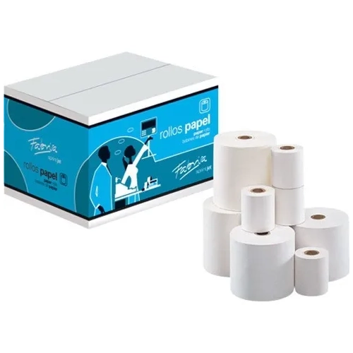 10 rollos papel Fabrisa electra 70x65mm