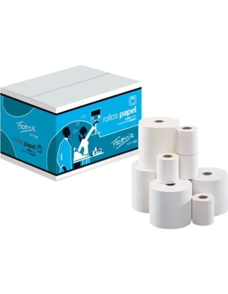 10 rollos papel Fabrisa electra 74x65mm