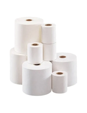Rollo bobina termico 57x55 para maquinas registradora, calculadora, tpv