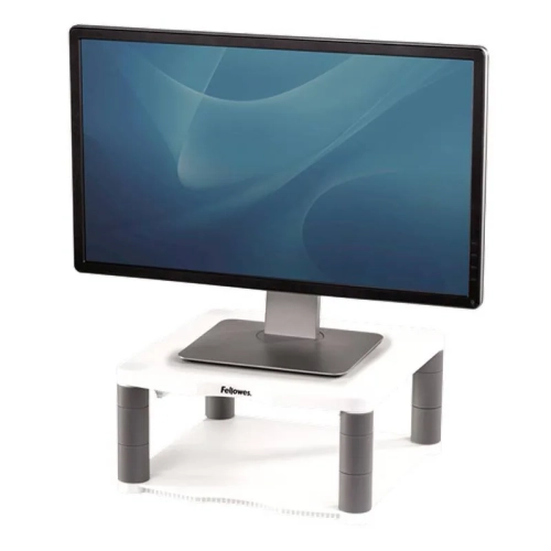 Soporte elevador monitor premium gris Fellowes