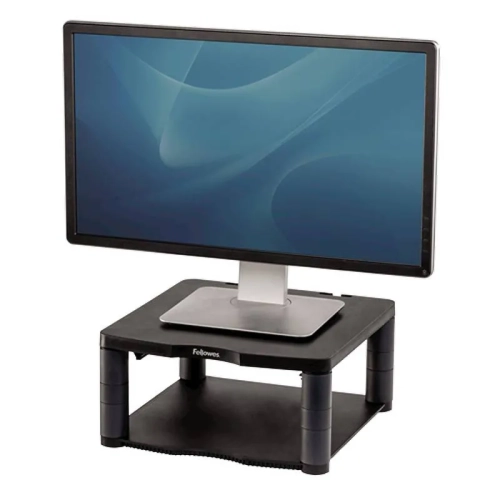 Soporte elevador monitor premium grafito Fellowes