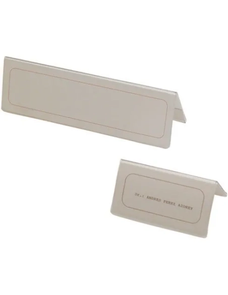 25 portanombres mesa 61x210mm