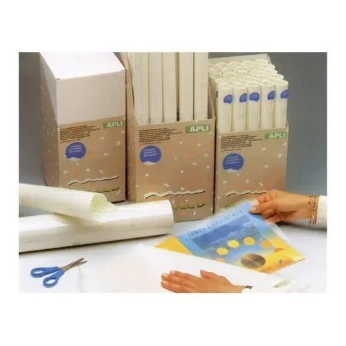 Forro libro adhesivo 80 mic 3x0,5m Apli