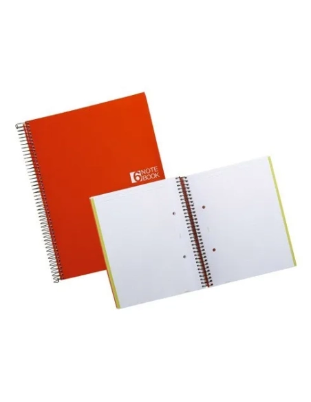 Note book-6 A4 tapa p.p. azul 150h