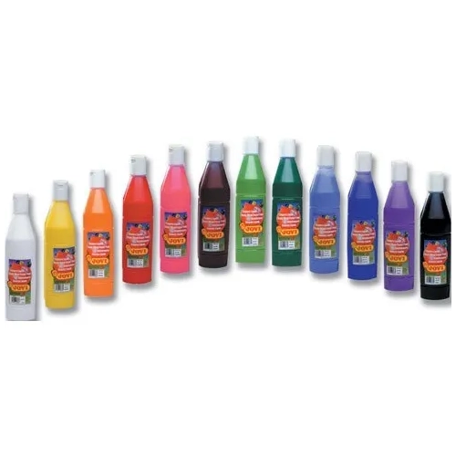 Tempera líquida 500ml Jovi negro