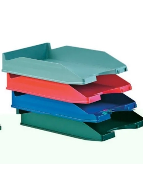 Bandeja Picking Pack apilable opaca negra