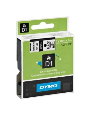 Cinta Dymo 12mmx7m rojo sobre transparente